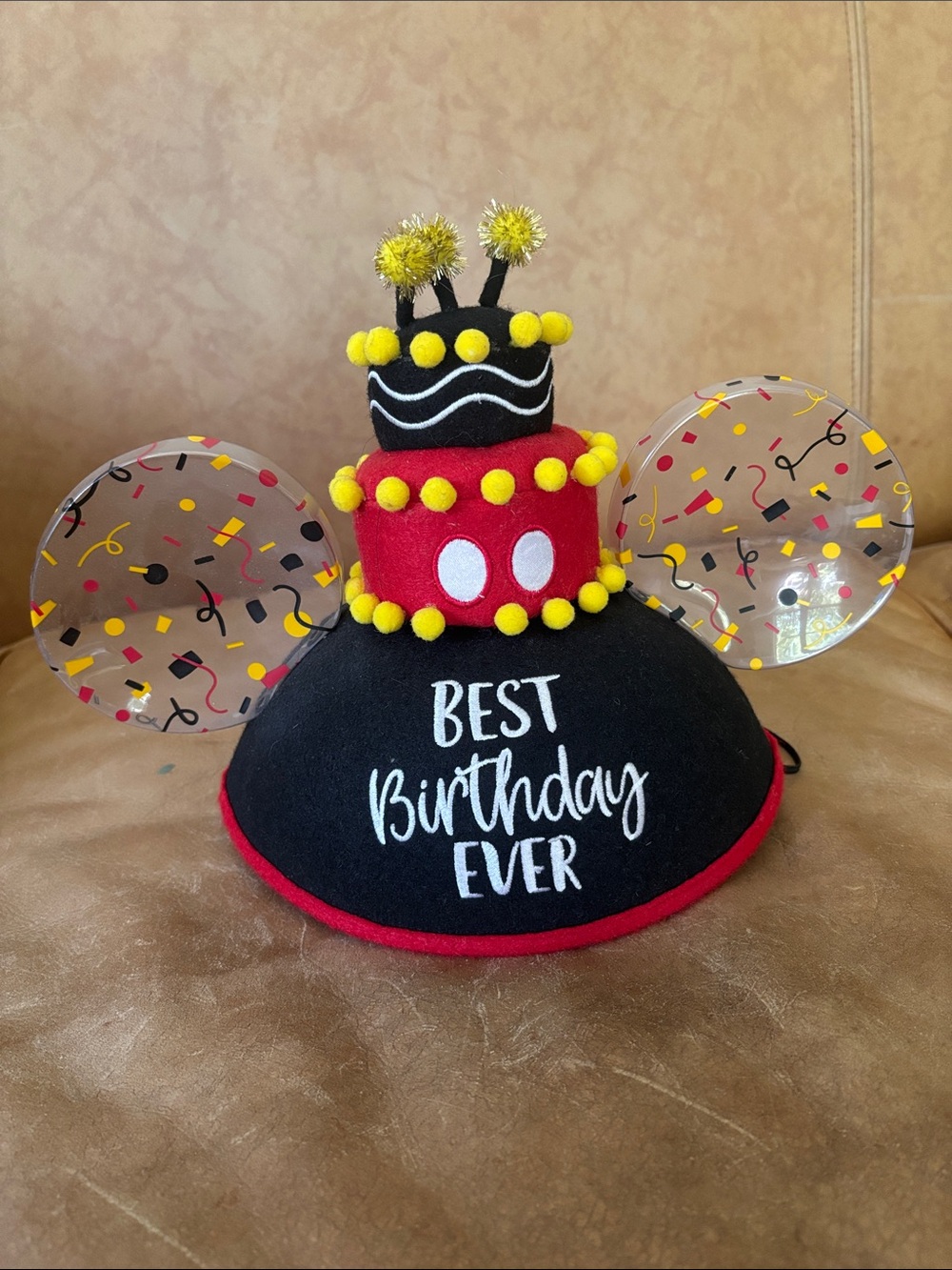 “Best Birthday Ever” Mickey Mouse Ears